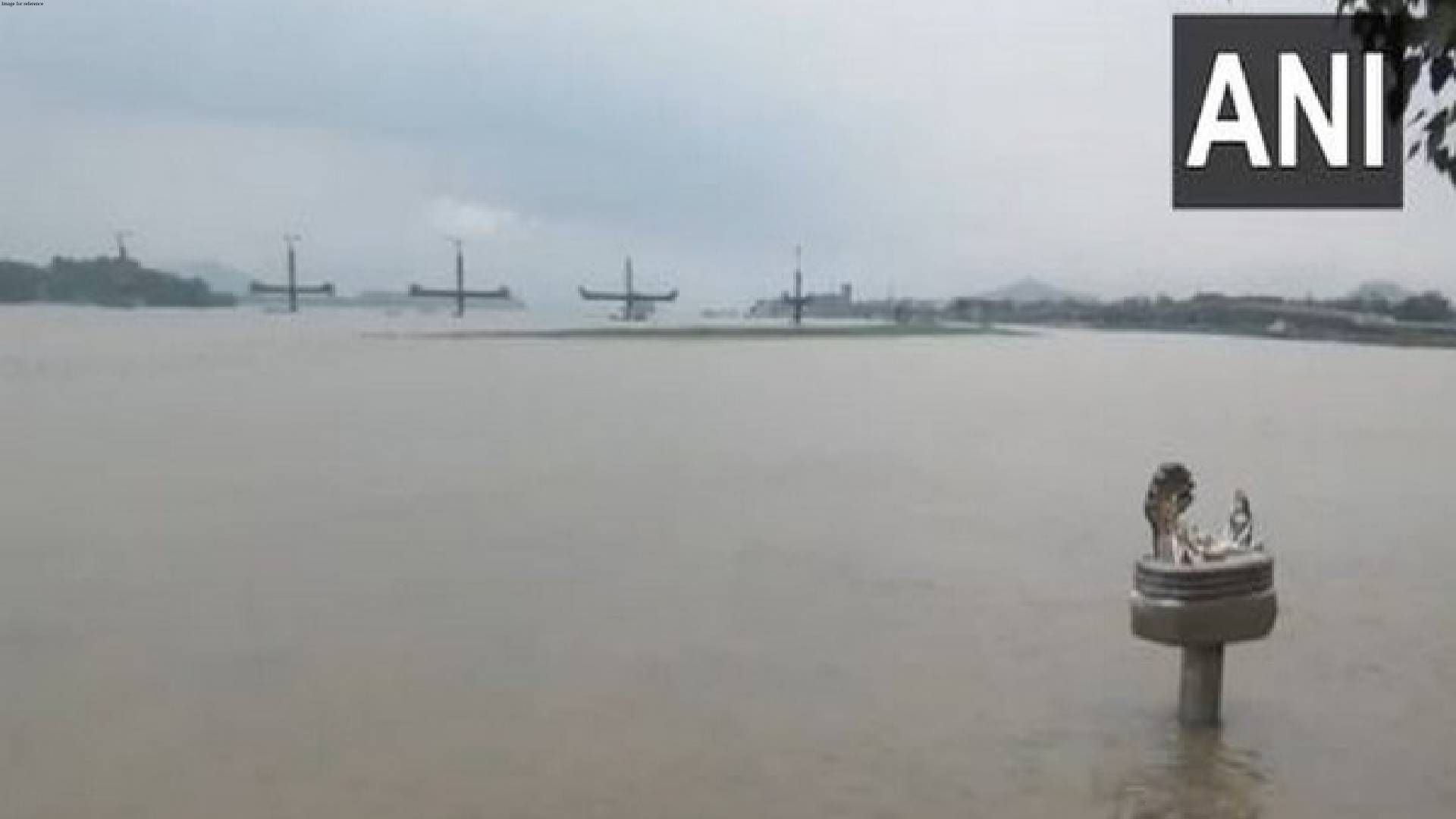 Assam: Water level of Brahmaputra River rises due to torrential rain